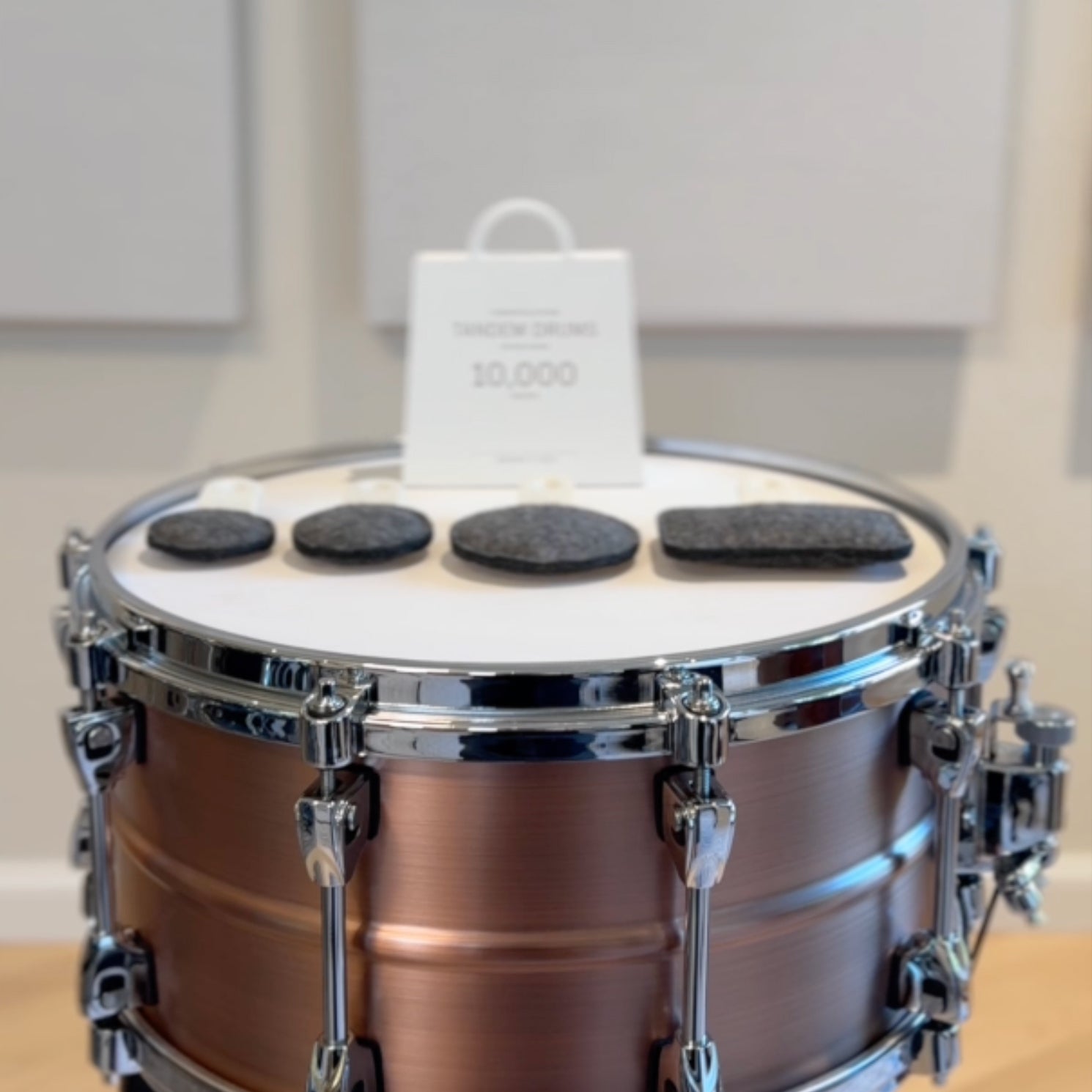 Load video: Drops for snare drums video (1:1)
